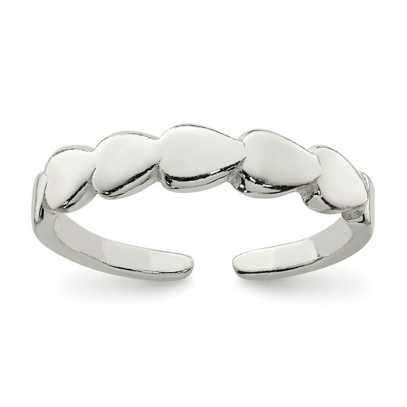 Primal Silver Sterling Silver Toe Ring
