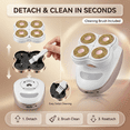 thumbnail image 5 of TAZTIR 4-Head 360° Women's Wet/Dry Electric Shaver with 2 LED Lights, USB Rechargeable, 5 of 8