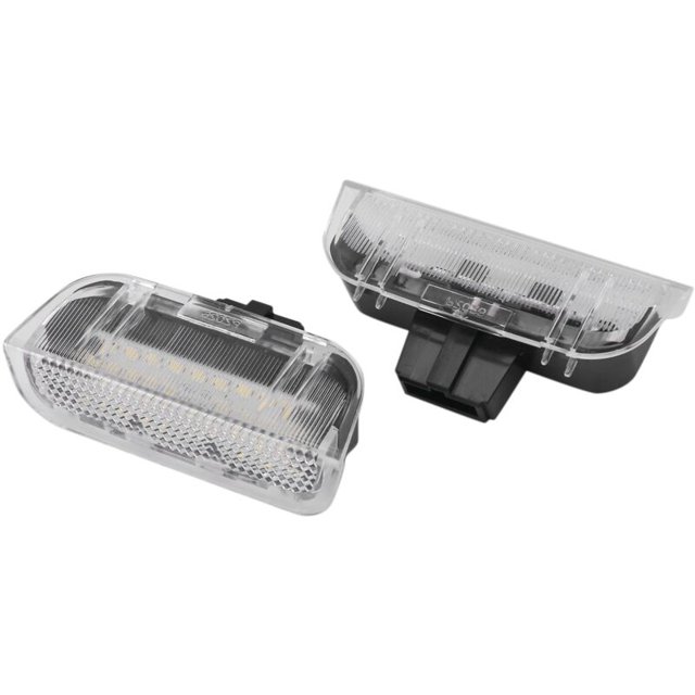 2 luces LED decorativas de cortesía para puerta, luz de bienvenida para Golf 5 6 7 Mk5 Mk6 Mk7