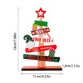thumbnail image 2 of TIELUTT Christmas Decorations Christmas Tree Ornaments Wooden Ornaments Letters Tree Daughter Ornament Christmas Ornament Set Shatterproof Ornament Large Christmas Ornament Small Christmas Ornament, 2 of 3