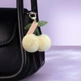 thumbnail image 6 of JingChun Cherry Keychain Cherry Accessories Bag Charms for Handbags Car Key Chain Christmas Gifts for Women Plush Keychain Purse Charms Handbags Pendant for Women Girls, 6 of 6
