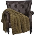 thumbnail image 6 of Cozy Soft Oversized 60 x 80 THROW BLANKET Ribbed Plush for Couch or Bed, 6 of 9