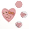 thumbnail image 3 of Unique Bargains Ceramic Jewelry Tray Trinket Ring Dish for Organizing Earrings Necklaces Pink-9*9.2*1.3cm, 3 of 7