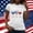 A21 White Patriotic Tops, variant on Women's 4th of July Graphic Tees Patriotic American Flag Wine Glass Shirts Casual Short Sleeve Summer Tops Independence Day Vacation Novelty Clothing