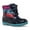 Navy Blue & Multicolor, variant on Sperry Girls Saltwater Duck Ankle Boots