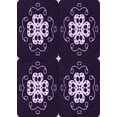 thumbnail image 1 of Ahgly Company Machine Washable Indoor Rectangle Transitional Purple Sage Bush Purple Area Rugs, 2' x 4', 1 of 7
