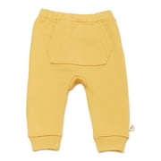 easy-peasy Baby Solid Kangaroo Pocket French Terry Jogger, Sizes 0/3-24 Months