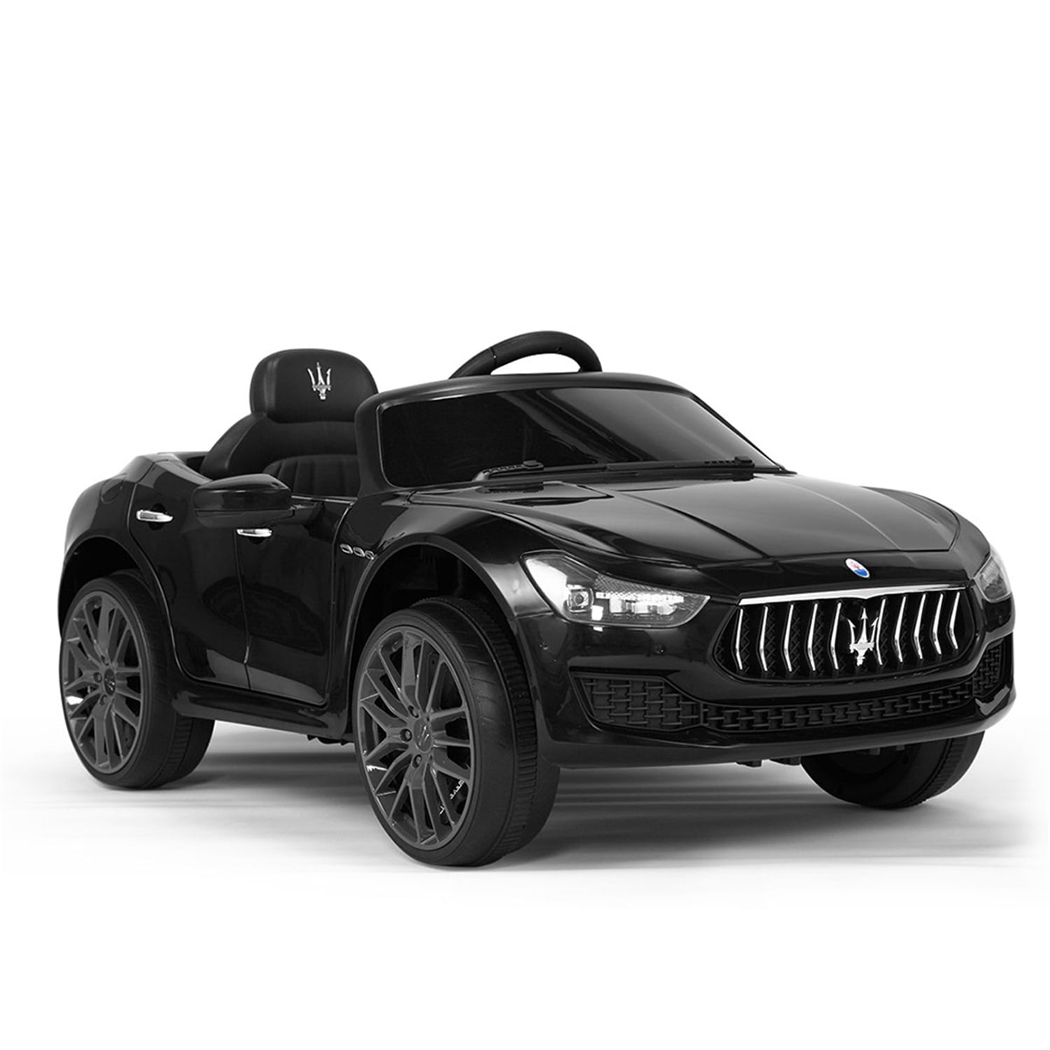 CIPACHO 12V Kids Ride On Car with 2.4G Remote Control,Battery Powered Electric Ride On Vehicle Double Doors, Black