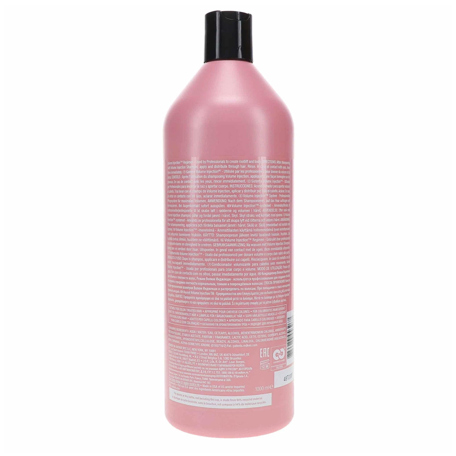 Redken Volume Injection Shampoo and Conditioner Set, 33 oz Each