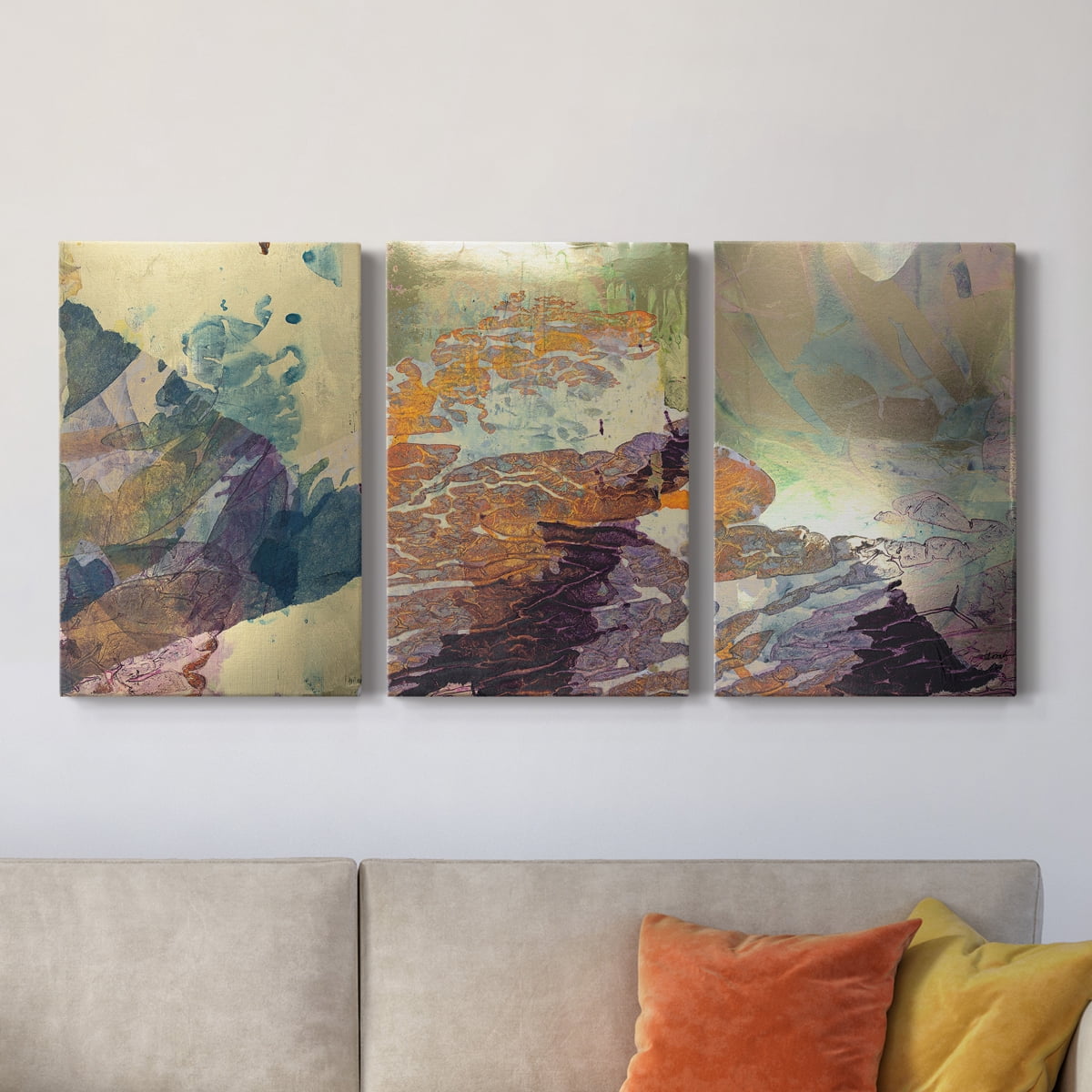 Monet's Landscape IV Premium Gallery Wrapped Canvas - Ready to Hang - 18 x 27 Each