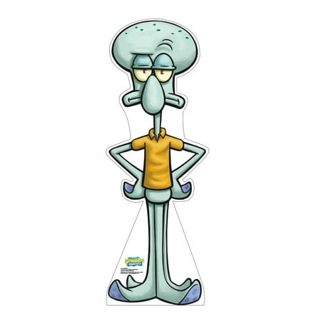 Cardboard People Squidward Life Size Cardboard Cutout Standup - Spongebob Squarepants (TV Series)