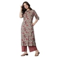 thumbnail image 4 of rytras Women Kurta with Palazzo Pant Set - Indian Ethnic Traditional Wear Kurta Set, 4 of 6