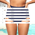 thumbnail image 3 of Bikini Bottoms, Duoif High Waisted Swim Bottoms with Pockets Women's Swimwear Black L, 3 of 9