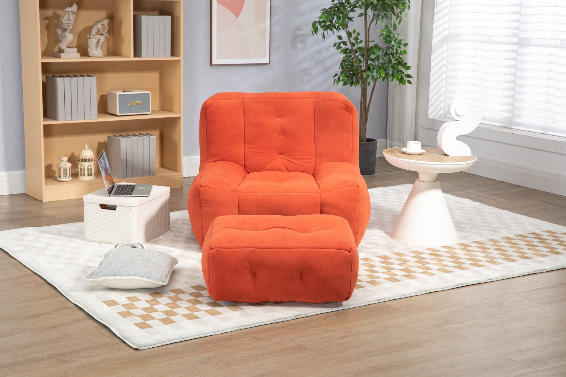 【Orange】 オットマン 49c713f4-3858-4baa-90e6-