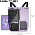 thumbnail image 2 of Mochila de playa de malla, impermeable, con bolsillo húmedo, 48 x 32 cm, 2 of 6