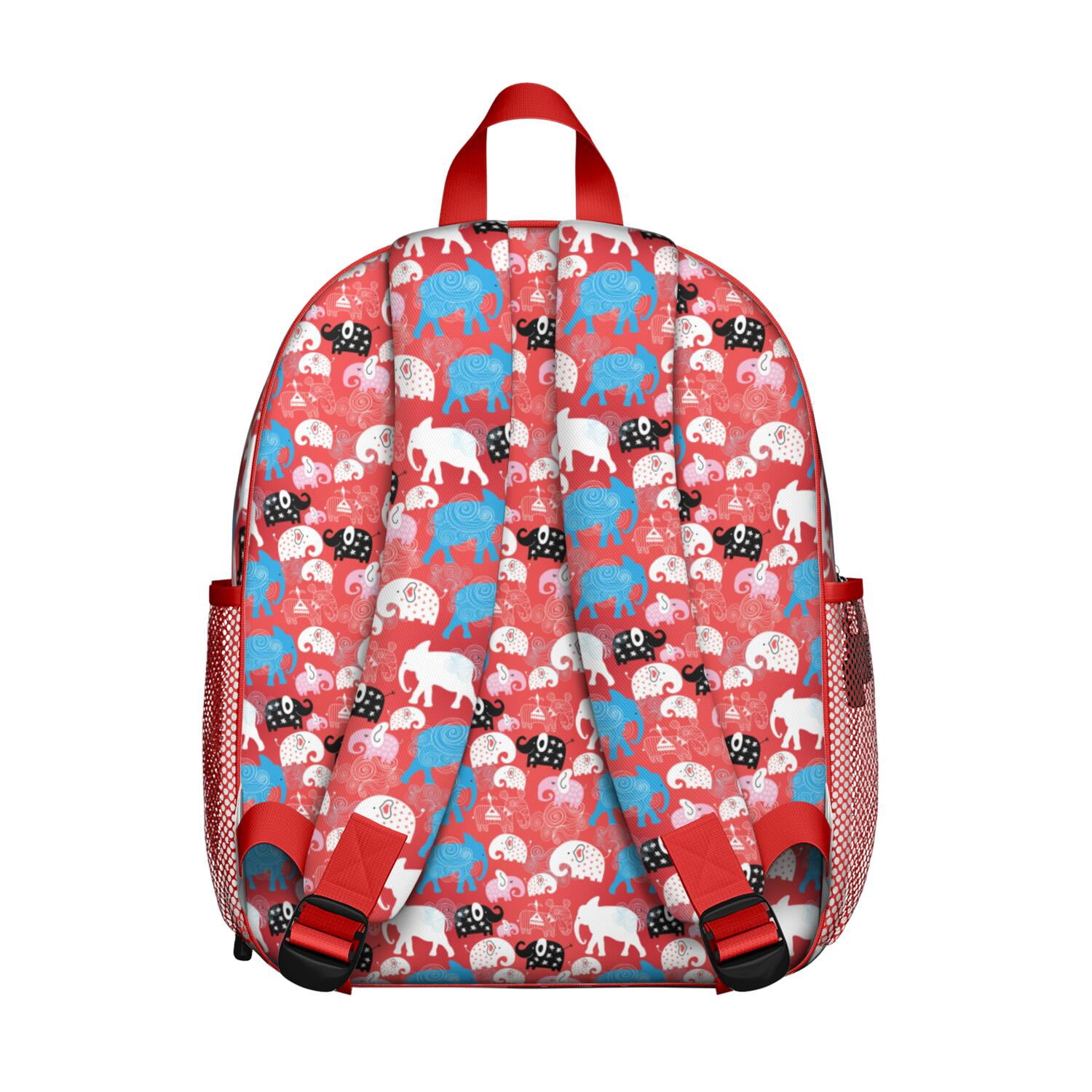 Kawaii Alpaca Pattern Waterproof Student Daypack - Ergonomic Durable Backpack with Breathable Padded Straps for Teens