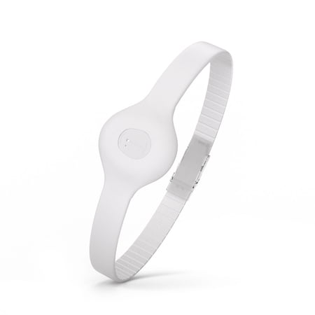 Divoti CGM Continuous Glucose Monitor Sensor Cover Armband Compatible with Dexcom G7, Trim-to-fit Adjustability- White