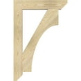 thumbnail image 3 of Ekena Millwork 4"W x 24"D x 36"H Westlake Slat Rough Sawn Bracket, Douglas Fir, 3 of 4