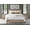 Barnwood, variant on Camaflexi Baja Platform Bed, Solid Pine Wooden Bed Frame, Twin, Walnut 100% Solid Wood