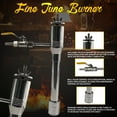 thumbnail image 3 of Simond Store Propane Forge Single Burner Kit, Propane Burner for Blacksmithing Furnace Foundry Forge Jewelry Making Kiln Farrier - Stainless Steel Propane Burner Kit Includes Valve, Hose & Regulator, 3 of 8