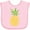 AD-Pink, variant on Inktastic Summer Pineapple Boys or Girls Baby Bib