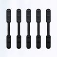thumbnail image 2 of WORGEOUS 5pcs máscara banda extensión hebilla ajustable máscara cuerdas hebilla práctica máscara accesorios para hombres mujeres (negro), 2 of 8