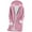 Pink, variant on qucoqpe Fuzzy Fleece Winter Coats for Women Trendy Casual Hooded Full Zip Plushy Coat with Pockets Cozy Warm Outerwear