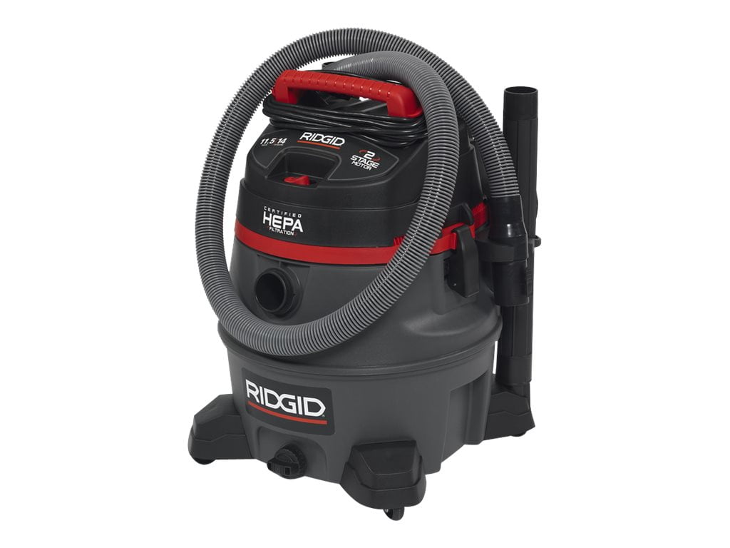 RIDGID RV2400HF 14 Gal. Professional Wet/Dry Vac w/ Certified HEPA Filtration