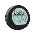thumbnail image 1 of Monitor de Calidad del Aire, Medidor de CO2, Detector de Dióxido de Carbono, Detección de Temperatura y Humedad para el Hogar, la Oficina y el Automóvil, Color Negro, 1 of 5