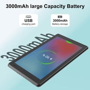 Android Tablet 7 inch Tablets 4GB RAM+32GB ROM/ 1024GB Expandable tablet PC,1.6Ghz Quad-core Processor Computer Tablet, 1024*600 IPS Touch Screen, 5MP Dual Camera, WiFi6, Game, BT Tableta