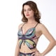 thumbnail image 4 of Lentejuelas Mariposa Crop Top Belly Dance Tribal Dance Wear Club Bra Tops Negro Sunnimix Top corto de lentejuelas, 4 of 8
