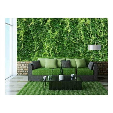 wall26 - Green Plant - Removable Wall Mural | Self-Adhesive Large Wallpaper - 66x96 inches