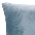 thumbnail image 2 of Jordan Manufacturing 20" x 14" Light Teal Solid Rectangular Tufted Decorative Lumbar Throw Pillow with Fabric Button, 2 of 4