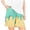 Green, variant on Birthday Party Casual Pants for Kids, Ice Cream Cake Print Elastic Waistband with Pockets, Loose Fit Summer Shorts, Cotton, Breathable Lightweight