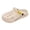Khaki, variant on Womens Mens Arch Support Clogs Garden Shoes with Back Strap Unisex Lightweight Outdoor Beach Slip on Water Sandals Closed Toe Comfortable Walking Slippers Grey Size 7