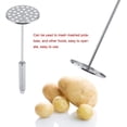 thumbnail image 2 of Mashed Potato, Potato Mud Masher Potato Stainless Steel Ricer ruit Kitchen Handle Press New Tool Kit with Thickened Platen, 2 of 8