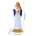 thumbnail image 2 of Statue Vierge Ornement Cadeau Résine Artisanat Ornement de Bureau, 2 of 3