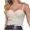 Beige, variante sur Maillots de Bain Assortis pour la Famille Femmes Shapewear Décontracté Bretelles Débardeur à Col en V Haut Sans Manches Débardeur Décontracté Haut Corset Vêtement Gainant Corset de Taille sous-Vêtements Débardeur Haut