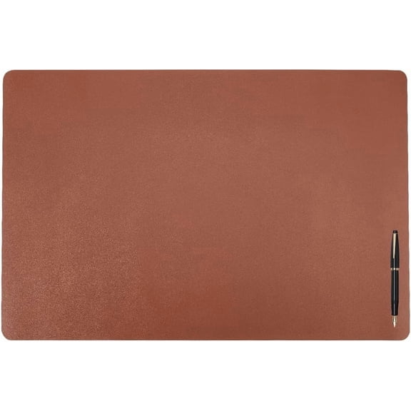 Leather Desk Pad Protector Large Mouse Pad Non-Slip Desk Mat Laptop Desk Pad Waterproof Writing Pad PU Leather Rectangle Desk Cover Easy Clean