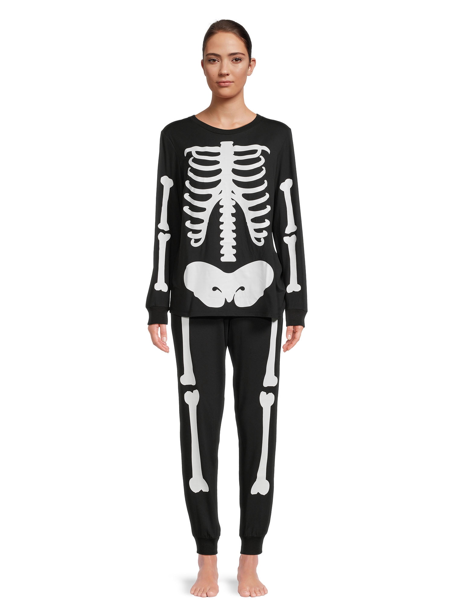Way To Celebrate Women's Halloween Family Pajama Set, Sizes S to 3X