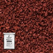 GroundSmart Red Rubber Mulch, 1.5 Cu Ft
