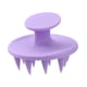 thumbnail image 4 of Punta Silicona para El Cuero Cabelludo Champú Cepillo Masaje Cabezal Acupuntura Peine () Morado, 4 of 7