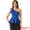 Royal Blue, variant on DARING DIVA Women's One Shoulder Bow Ruffled Peplum Tops XS Royal Blue