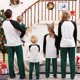 thumbnail image 3 of 2023 Winter Christmas Mother Father Kids Matching Outfits Family Pajamas Set Cartoon Print Sleepwear Xmas Family Look Clothes, 3 of 4