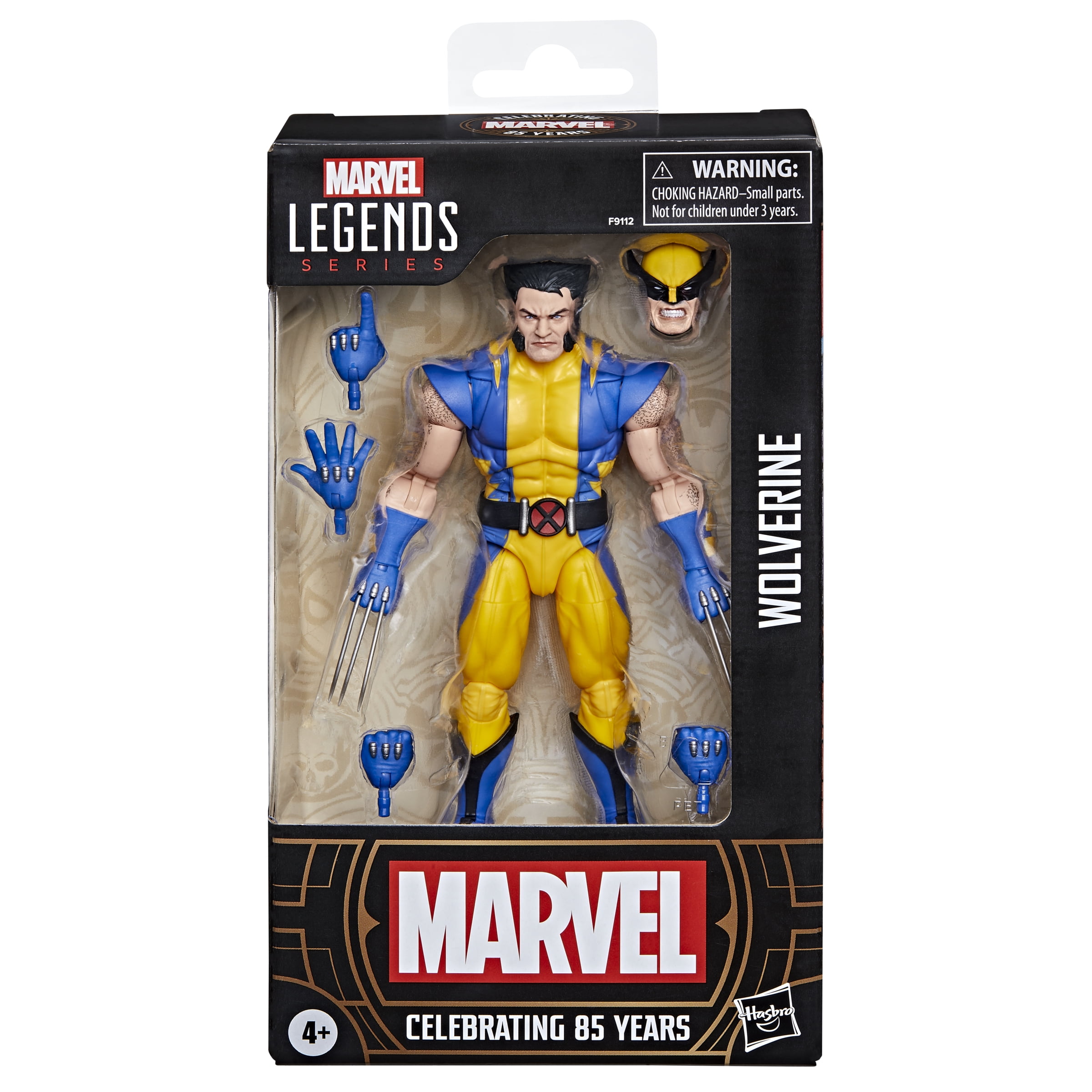 Marvel Legends Series Wolverine, 6" Comics Collectible Action Figure