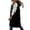 Black, variant on Vedolay Women's Winter Coats Work Winter Business Fashion Cropped Fall Coat Black,2XL