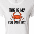thumbnail image 4 of Inktastic This is My Crab Eating Shirt Women's T-Shirt, 4 of 5