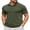 Dark Green, variant on COOFANDY Men' Collared Shirts Short Sleeve Casual Polo T Shirt Summer Golf Shirts Classic Stylish Tees