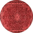 thumbnail image 1 of Ahgly Company Indoor Round Persian Red Traditional Area Rugs, 3' Round, 1 of 4
