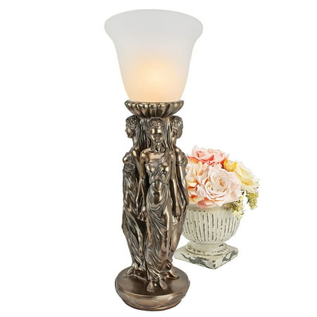 Three Graces Tabletop Torchiere Lamp Three Graces Tabletop Torchiere Lamp
